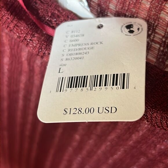 Free People Walk In The Park Maxi Dress Red L - Picture 6 of 8